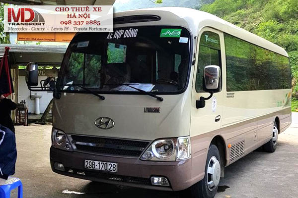 thue xe o to 29 cho gia re